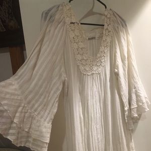 Boho 70s crochet dress ✌️